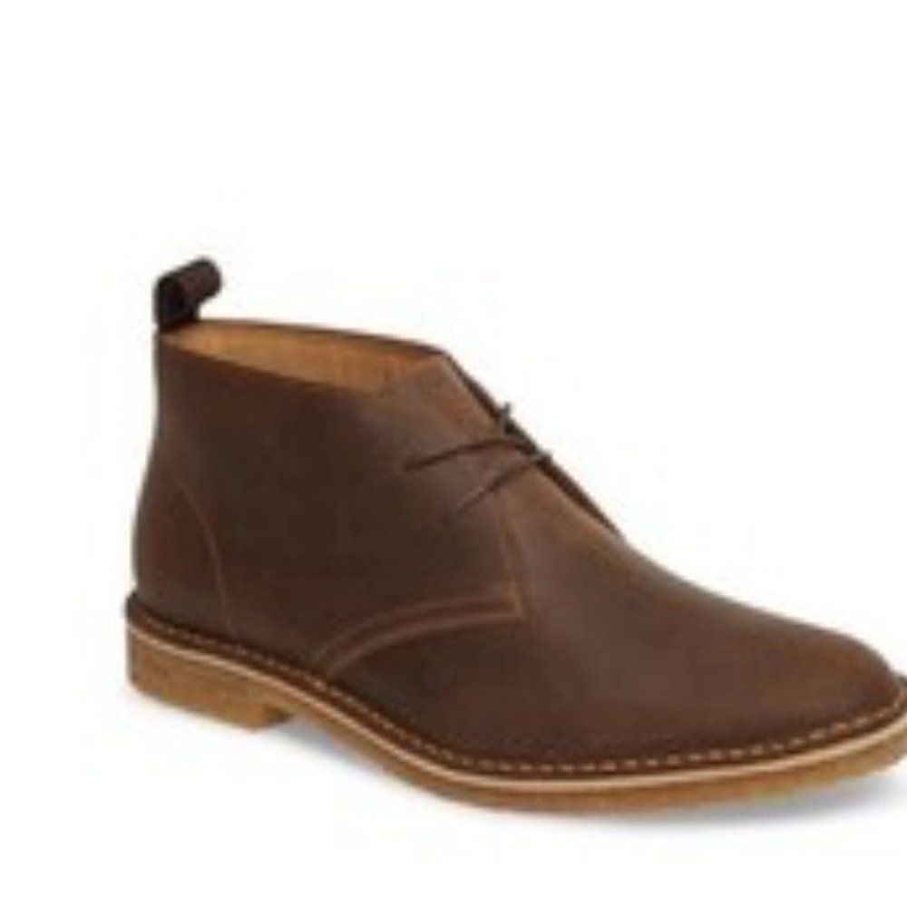 1901 Brown Leather Chukka Boots